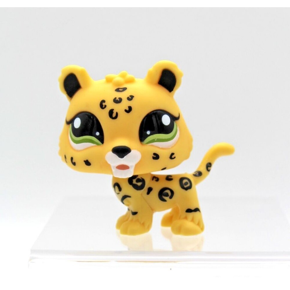 Littlest Pet Shop LPS #1419 Leopard Jaguar Mail Order Special Authentic Hasbro